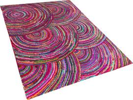 Beliani Kilim KOZAN spalvotas 160 x 230 cm medvilninis