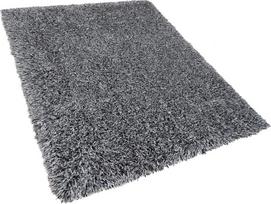 Beliani Shaggy kilimas CIDE juodas/baltas 160 x 230 cm