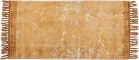 Beliani Kilimas HANLI oranžinis 80 x 150 cm viskozė