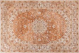 Beliani Kilimas HAYA, oranžinis, 200 x 300 cm, medvilnė