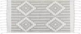 Beliani Lauko kilimas TABIAT pilkas 80 x 150 cm
