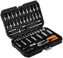 Neo Tools Rinkinys sėjamųjų veržliarakčiai 1/4", 55 vnt., satino apdaila