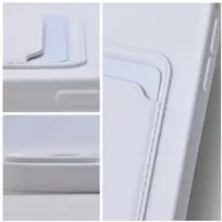 OEM dėklas, skirtas „iPhone 15 PRO MAX“ kortelių dėklui, baltas