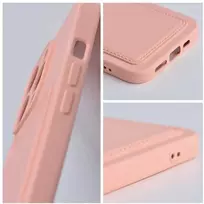 „Oem“ dėklas, skirtas „iPhone 15 PRO“ kortelių dėklui, rožinis