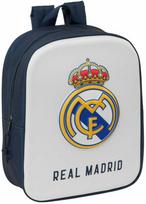 Safta Vaikiškas krepšys Real Madrid C.F. Balta Tamsiai mėlyna 22 x 27 x 10 cm