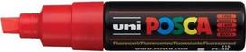 Uni MARKER PLAKATOWY UNI POSCA PC-8K FLUORESCENCYJNY Raudonas
