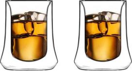 Vialli Design Rinkinys iš 2 žemų stiklinių su dviguba sienele Soho 240 ml 8920