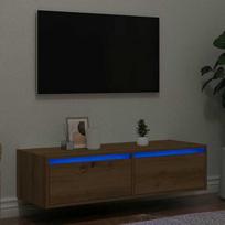 TV staliukas Televizoriaus spintelė su LED, artisano, 100X35,5x25 cm