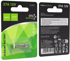 Šarminė baterija 27A Hoco 12V DLR07 1 vnt.