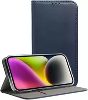Realme 15T 5G Smart Magneto atverčiamas dėklas, tamsiai mėlynas