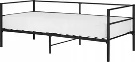 Beliani Metalinė lova BATTUT 90 x 200 cm, juoda