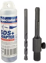 Grąžtas SPECIALIST+ SDS+ adapteris deimantinei karūnai M16