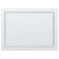 Beliani Vonios veidrodis su LED apšvietimu PRENOIS 80 x 60 cm, sidabrinis