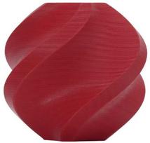Bambu Lab PLA Matte plastikas 1.75mm 1kg – komplektuojamas su daugkartinio naudojimo rite – Dark Raudona