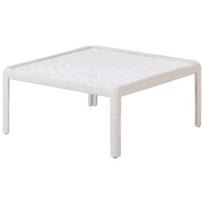 Beliani Sodo kavos staliukas FERRETTI 69 cm 69 cm šviesiai smėlio spalvos