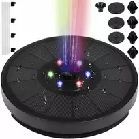 Saulės energija įkraunamas vandens fontanas BERIMAX BHD-4P8 LED