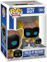 FUNKO POP! Vinilinė figūrėlė: Astro Bot - Tooled-Up Mechanic, ~9 cm