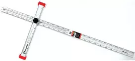 Reguliuojama T formos liniuotė 120 cm / 35 cm, KAPRO
