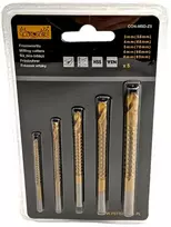 Drel Frezavimo grąžtai 3-8mm. 5vnt.