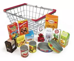 Magni - metalinis krepšelis su maisto produktais (2691)