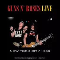 Guns N' Roses - Live (New York City 1988) (Geltona marble) (vinilinė plokštelė, LP)