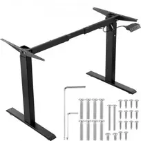 Koduva Reguliuojamas elektrinis stalo rėmas VEVOR ZW-21, 70-117 cm, 95-158 cm, juodas