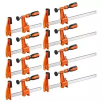 Koduva VEVOR F spaustuvų rinkinys medienai, 8 vnt., 15 cm ir 30 cm, iki 272 kg