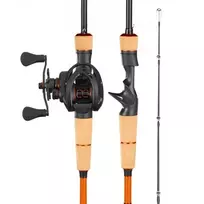 Koduva VEVOR meškerykočio ir ritės rinkinys, IM7 anglies pluoštas, baitcasting, 2 m, 7.0:1