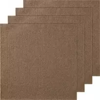 Koduva VEVOR kiliminės plytelės, 18 x 18 col., tamsiai rudos, 10 vnt.
