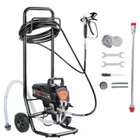 Koduva VEVOR beorio dažų purkštuvas RP8628 plus, 950 W, 3000 PSI, su vežimėliu