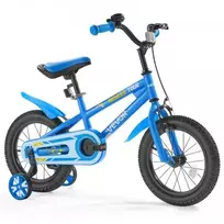 VEVOR Vaikiškas dviratis TQ1401, BMX stiliaus, 35,56 cm, mėlynas, vaikams nuo 90 iki 115 cm ūgio
