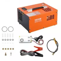 Koduva VEVOR PCP oro kompresorius SS-PAC01B, 4500 PSI / 30 MPa, DC12V, AC230V