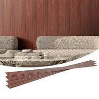 VEVOR Akustinės sienų plokštės su lentjuostėmis, WPC, 8 vnt., juodo riešutmedžio spalva, 245 x 16,6 cm