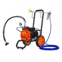 Koduva VEVOR diafragminis beoris dažų purkštuvas, 1100 W, 2000 psi, su prailginimo strypu