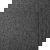 Koduva VEVOR kiliminės plytelės H-05, tamsiai pilka, 20 vnt., 500 x 500 x 5 mm