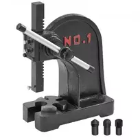 VEVOR 1 tonos rankinis sverto presas, 15 cm maksimalus aukštis