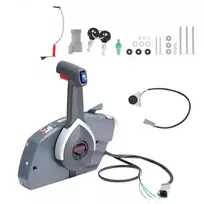 VEVOR Laivo droselio valdiklis, 5006180 šoninio montavimo išorinio variklio nuotolinio valdymo dėžė Evinrude Johnson
