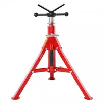 Koduva VEVOR V tipo vamzdžių stovas 1/8"–12", reguliuojamas aukštis 610–1067 mm, 1134 kg keliamoji galia