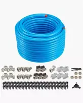 VEVOR Oro kompresoriaus linijos rinkinys, 200 ft x 3/4", HDPE-aliuminio suslėgto oro vamzdynas, mėlynas