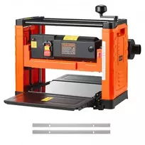 VEVOR Storio oblius, 330 mm, 1800W, 23500 RPM, dviejų peilių, su apsauga nuo perkrovos