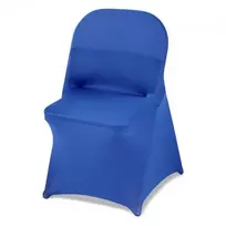 VEVOR 50 vnt. mėlyni kėdžių užvalkalai, tamprūs poliesterio ir spandekso, iki 17,72 x 18,11 x 30,31 col.