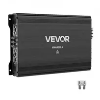 Koduva VEVOR 4 kanalų tiltuojamas automobilinis garso stiprintuvas, Class AB, iki 4 x 250 W prie 4 Ω / 4 x 500 W prie 2 Ω