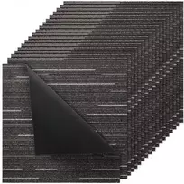 Koduva VEVOR kiliminės plytelės, 610 x 610 mm, 24 vnt., pilkos