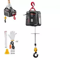 Koduva VEVOR elektrinis keltuvas gervė 2-in-1, 500 kg, 1500 W, 7,6 m, su laidiniu ir rankiniu valdymu