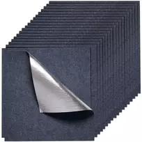 Koduva VEVOR kiliminės plytelės 610x610 mm, 15 vnt., lipnios, pilkos