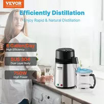 Distiliavimo aparatas 750 W talpa 4 l