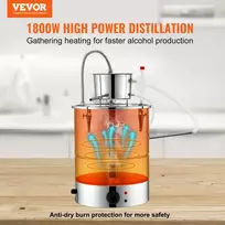 Distiliavimo aparatas 1800 W talpa 30 l