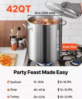 Keptuvė / puodas talpa 39.7 l
