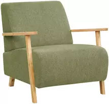 Fotelis Beliani Fotel LESJA žalias