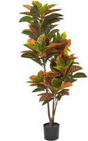 Beliani Dirbtinis augalas CODIAEUM 140 cm žalias